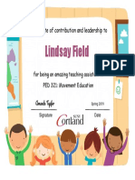 Lindsay Field Ta Ped 321 Certificate 12132020 102804