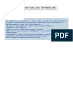 RESETEAR Salidas de Potencias BSI-1 PDF