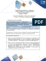 Guía de actividades y rúbrica de evaluación - Unidad 1 - Tarea 2 - Funciones y Validación de Datos.pdf
