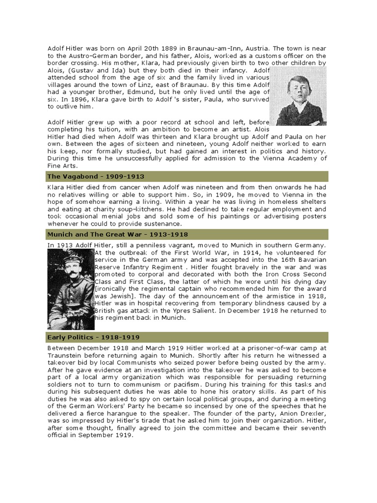 Adolf Hitler visual data 2