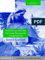 (James Garratt) Palestrina and The German Romantic