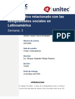 Tarea 3.1. Ensayo Crítico Relacionado Con Las Desigualdades Sociales en Latinoamérica