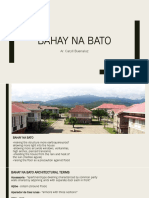 Bahay Na Bato: Ar. Caryll Buenaluz