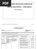 K To 12 Basic Education Curriculum Senior High School - Core