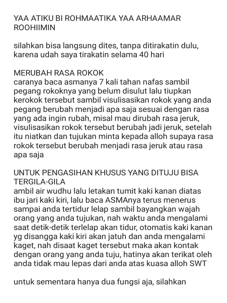 Mengubah Rasa Rokok | PDF