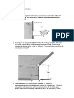 Problemas FUERZAS SOBRE SUPERFICIES PLANAS