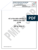 Standard Operating Procedure FOR Blackout: Sop For Black Out Handling