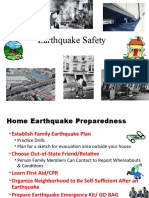 Earthquake Safety Tips in 40 Characters