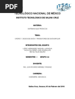 Unidad 1 Diodos de Union y Transistores de Union Bipolar