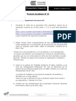 Educación inclusiva discapacidad Perú