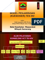 Model Penjaringan Kuesioner Tes HIV Didik