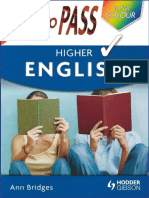 How To Pass Higher English
