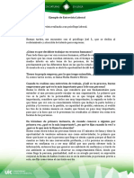 Ejemplo de Entrevista Laboral PDF