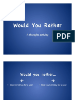 Would You Rather PDF