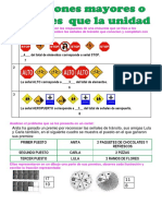 Fracciones Mayores y Menores 3º 2020