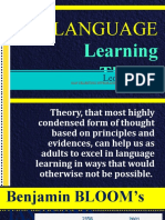 Leo M. Atienza-English 102 Psychology of Language Learning-English Laguage Learning Theories