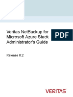 Veritas Netbackup For Microsoft Azure Stack Administrator'S Guide