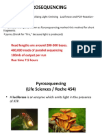 Pyrosequencing: Genome Sequencing Using Light-Emitting Luciferase