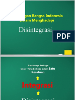 DISINTEGRASI