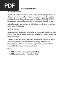 Breastfeeding