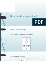 How To Edit Shape Points