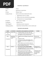 Lesson Plan - Lego Robotics 4