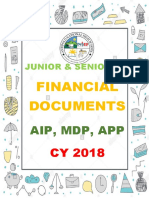 Junior & Senior HS: Financial Documents