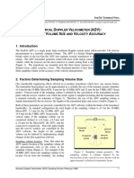 Adv Sampling Volume Size and Velocity Accuracy