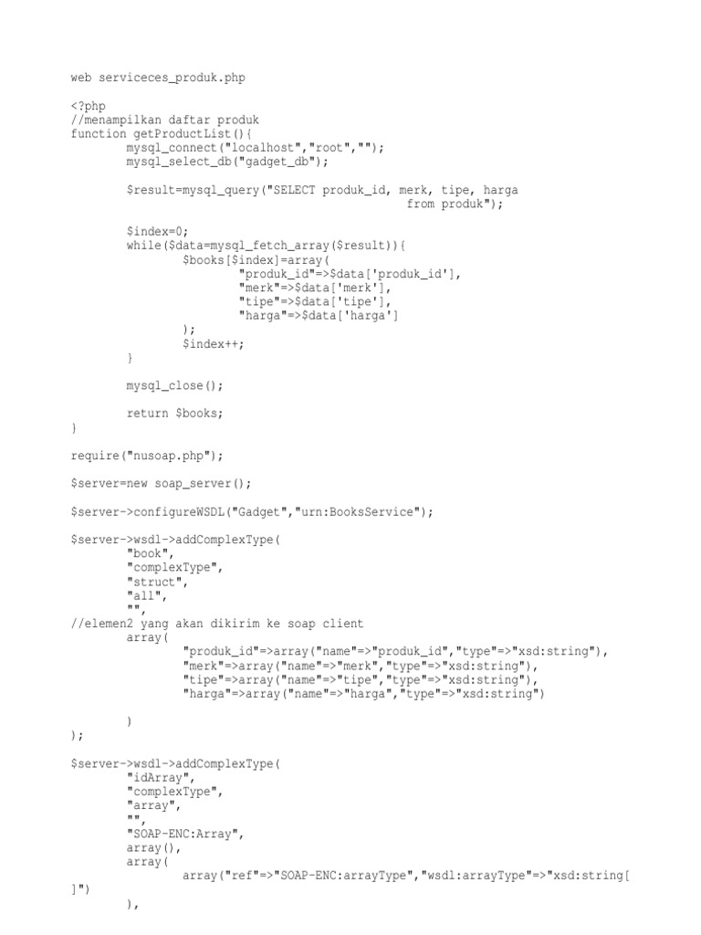  Service & SOAP PDF Xml Schema Xml