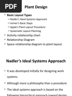 Plant Design: - Basic Layout Types