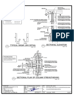 Typical Shear Link Detail Sectional Elevation: A Scale: 1:30 B