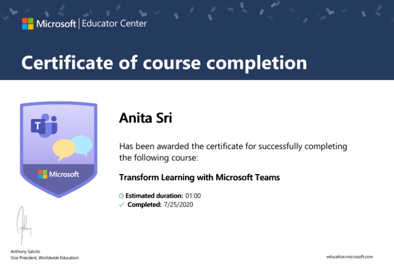 Transform Learning With Microsoft Teams | PDF