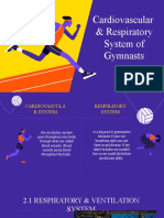 Group 2 Cardiovascular and Respiratory System of Gymnast