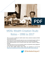 MOSL WC Studies Notes 2018 PDF