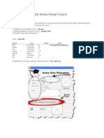 Aplikasi Entri Data Siswa Visual Foxpro