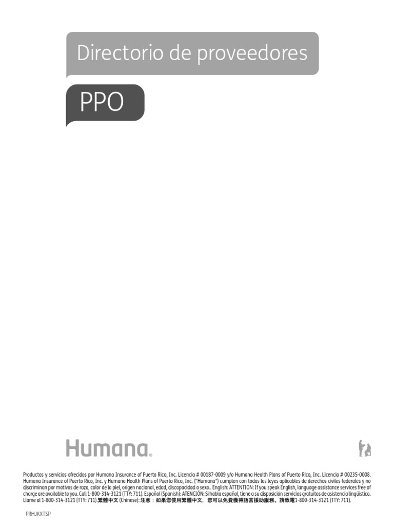 Directorio Ppo Humana Pdf Medicina Ciencias De La Salud
