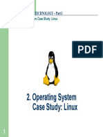 Operating System Case Study: Linux