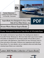 Supra Boats - Document
