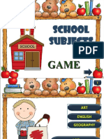 School Subjects Games - 61589