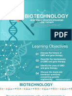 Biotechnology Gmo Gene Therapy PDF