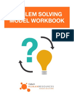 Problem Solving Model Workbook Fillable PDF
