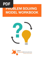 Problem Solving Model Workbook Fillable PDF