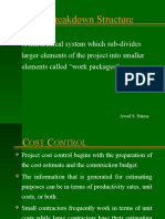 WBS - Cost Control