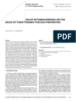 Characterization of Bitumen Binders On The Basis o PDF