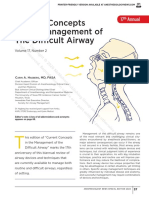 Journal - Current Concepts of Managing Difficult Airway PDF