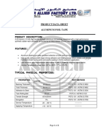 Product Data Sheet: Properties Test Method
