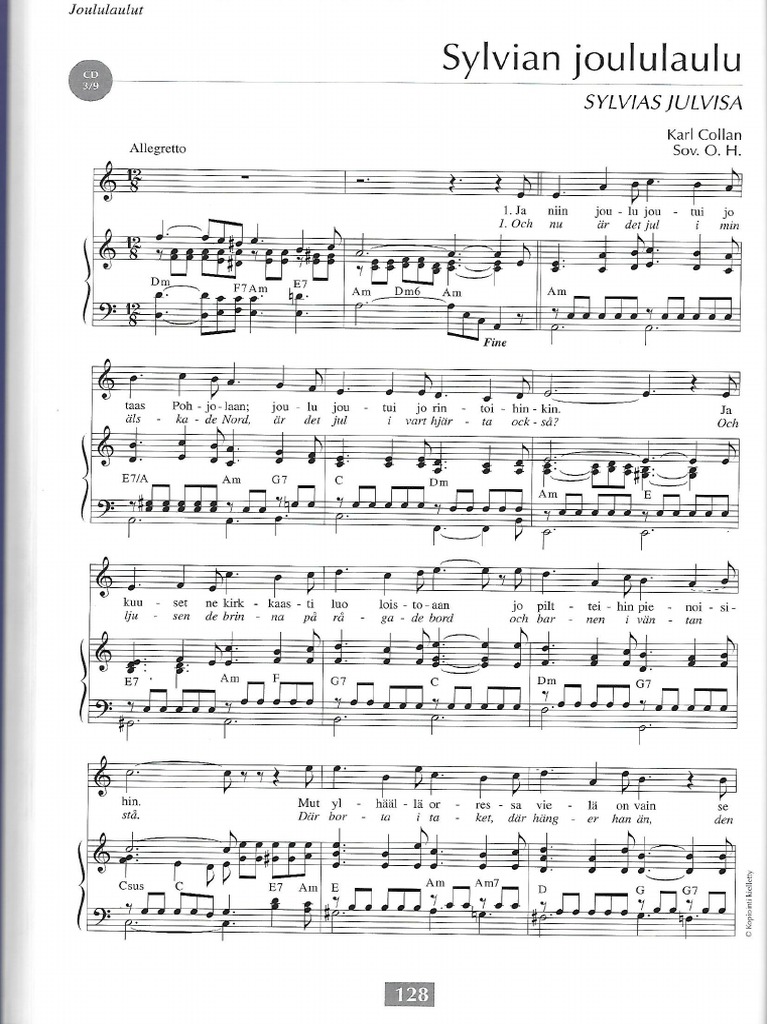 Sylvian Joululaulu Pdf Pdf