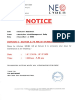 Notice D5 Bomba Lift Maintenance