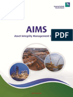 Asset Integrity Management System (AIMS) - Saudi Aramco PDF