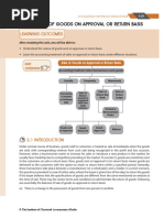 CA Notes Sale of Goods On Approval or Return Basis PDF